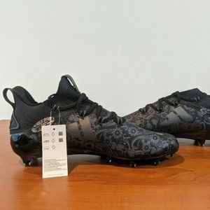 Adidas Men's Adizero Young King Football Cleats Floral Black Silver Metal EH2723
